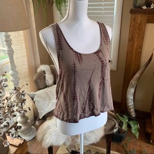 💚 2/$10 Lush Purple Tie-dye Tank Top